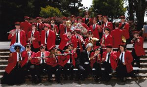 the Golden Gate Park band portrait in unserious poses